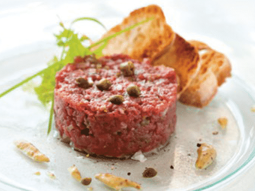 Boucher de France - Les Recettes - Tartare de Bœuf Façon Bistrot